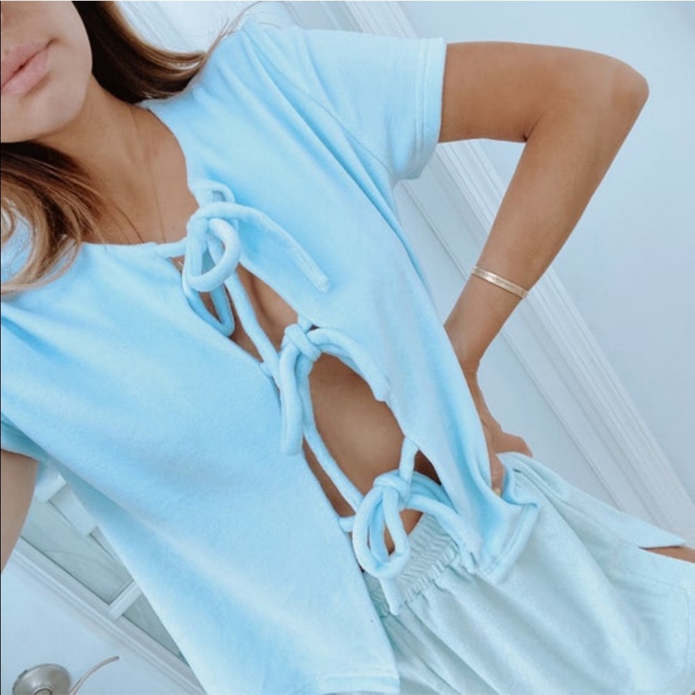 Lounge light weight ultra soft lounge tie top